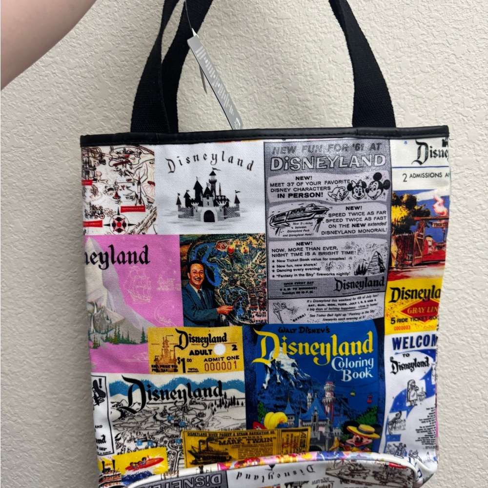 Disneyland Colorful Graphic Tote Bag